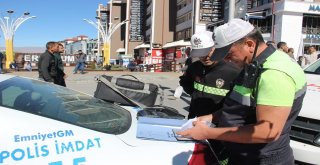 Erzurumda Drone İle Trafik Denetimi