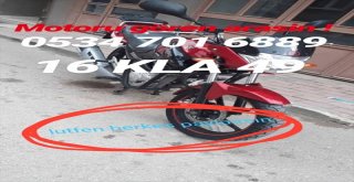 Park Halindeki Motosikleti Böyle Çaldı