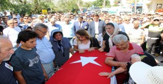 Ölümüyle Bodrumu Üzen Trafik Polisi Son Yolculuğuna Uğurlandı