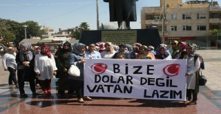 Kilisli Kadınlardan, Bize Dolar Değil, Vatan Lazım Kampanyası