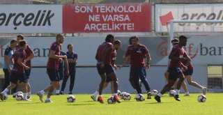 Trabzonspor, B.b. Erzurumspor Maçı Hazırlıklarını Sürdürdü