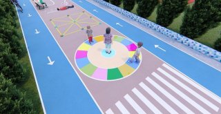 Tekirdağda Bir Sokak Trafiğe Kapatılıp, ‘Çocuk Oyun Sokağı Yapılacak