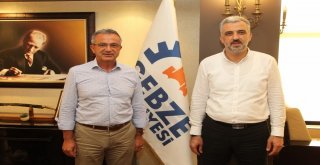 İl Başkanı Ve  Jandarma Komutanı Başkan Köşkerin Konuğu