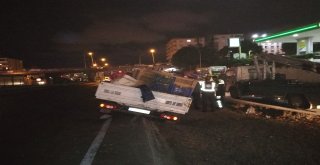 Yoldan Çıkan Alkollü Sürücü, Polis Ekiplerine Zor Anlar Yaşattı