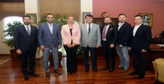 Sanayici Ve İş Adamları Derneklerinden Başkan Dündara Ziyaret