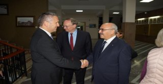 Vali Köşger Ab Büyükelçilerini Ağırladı