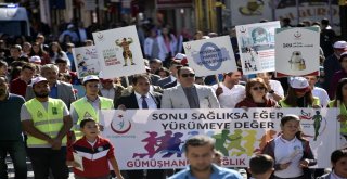 Dünya Yürüyüş Günü Gümüşhanede Kutlandı