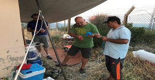 Trac Üyeleri Dağda Kamp Kurup, Telsizle Uluslararası Konuştu