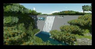 Ballıkaya Barajında Gövde Tamamlanıyor