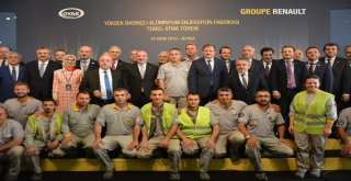 Türkiyenin İlk Yüksek Basınçlı Alüminyum Enjeksiyon Fabrikasının Temeli Atıldı