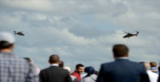 Atak Helikopterleri Harmandalı Oynadı