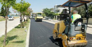 Asfaltta hedeflenen miktara ulaşmak için yoğun çalışma