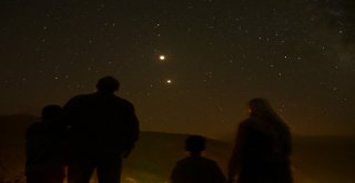 Kanlı Ay Tutulması Gümüşhanede Merakla İzlendi