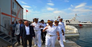 Bakan Yardımcısı Ersoy, Kuşadası Sahil Güvenlik Komutanlığında İncelemelerde Bulundu