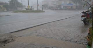 Şuhutta Şiddetli Yağmur, Dolu Ve Fırtına Zor Anlar Yaşattı