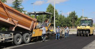 ALINCA CADDESİ’NDE ASFALT ÇALIŞMASI GERÇEKLEŞTİRİLDİ