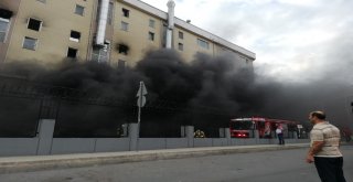 Beylikdüzünde Fabrikada Yangın
