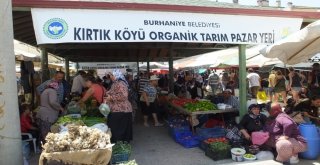 Burhaniyede Organik Pazarı Açıldı