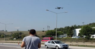 Bayram Trafiğine Dronlu Kontrol