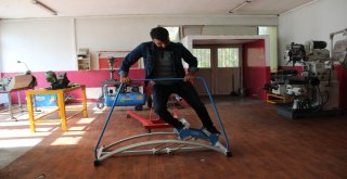 Makine Teknikeriydi Şimdi Milli Kayak Simülatörü Üretiyor