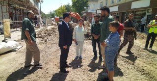 Uzan, Altyapı Ve Yol Çalışmalarını Denetledi