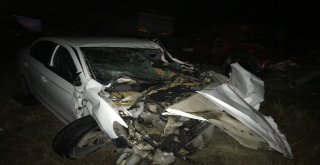 Horasanda Trafik Kazası: 8 Yaralı
