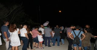 Çanakkalede Kanlı Ay Tutulması İlgiyle İzlendi