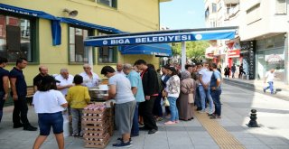 Bigada Şehit Ve Gaziler İçin Mevlit Okutuldu