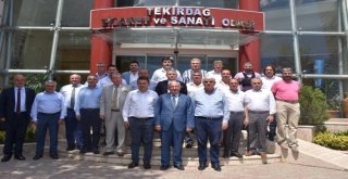 Tekirdağ Genelinde Devam Eden Ve Planlanan Projeler Masaya Yatırıldı