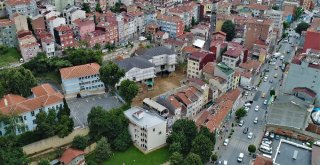 (Özel) Küllerinden Doğan Kasımpaşa Mevlevihanede Son Durum Havadan Görüntülendi