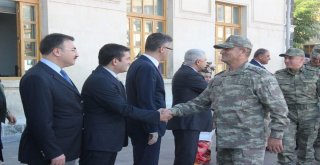 2İnci Ordu Komutanı Orgeneral Temelden, Kilis Valisine Veda Ziyareti