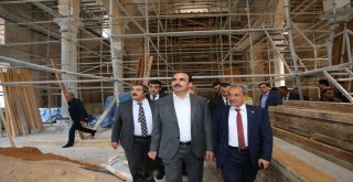 Başkan Altay, Akşehirde Yatırımları İnceledi