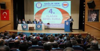 Sağlık-Sen Genel Başkanı Memiş, Siirt Şubesi Kongresine Katıldı