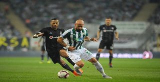 Spor Toto Süper Lig: Bursaspor: 0 - Beşiktaş: 0 (İlk Yarı)