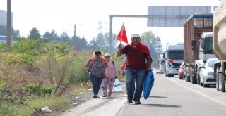 Cezaevindeki Çocuklarına Af İçin Ankaraya Yürüyorlar