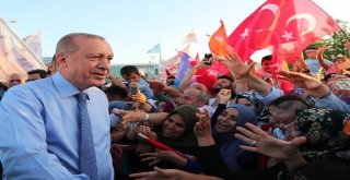 Kktcde Cumhurbaşkanı Erdoğana Sevgi Seli