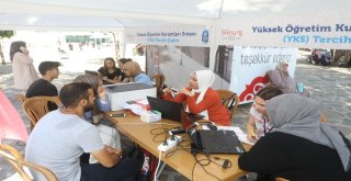 Yks Tercih Çadırı, Eyüp Sultan Camii Meydanında