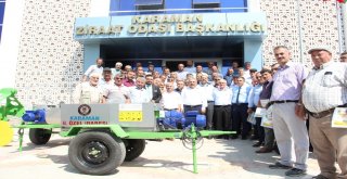 Karamanda Köylere Ekipmanı Desteği