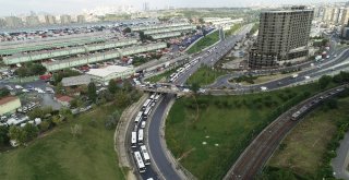 (Özel) 15 Temmuz Demokrasi Otogarında Kilometrelerce Otobüs Kuyruğu Havadan Görüntülendi