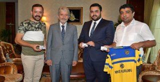 Başkan Tunadan 5 Kişiye Mke Ankaragücü Kombineleri Hediyesi