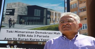 Başkan Büyükkılıç Aile Sağlık Merkezi İle Kuran Kursu İnşaatında İncelemede Bulundu