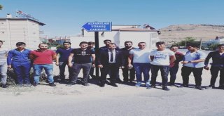 Develide Alpaslan Türkeş Tabelaları Yenilendi