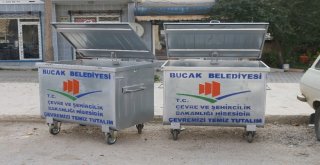 Sıfır Atık Projesi Kapsamında Bucaka 80 Çöp Konteynırı