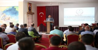 Vali Ali Hamza Pehlivan Okul Müdürleriyle Bir Araya Geldi