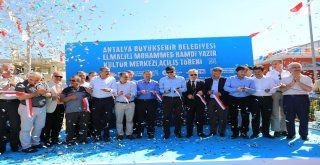 Elmalılı Muhammed Hamdi Yazır Kültür Merkezi Törenle Açıldı