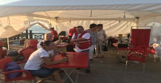 Akçakoca Çınar Caddesinde Kan Bağışı