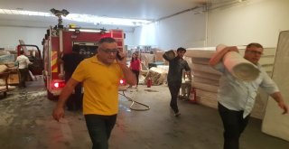 Aydın Nazillide Fabrika Yangını