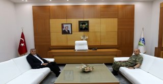 Albay Arıkandan Başkan Toçoğluna Veda Ziyareti