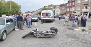 Motosikletin Çarptığı Küçük Kız Yaralandı