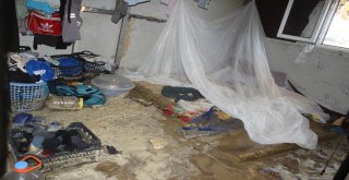 Patlayan İçme Suyu Hattı Koyunların Bulunduğu Ağılı Sular Altında Bıraktı